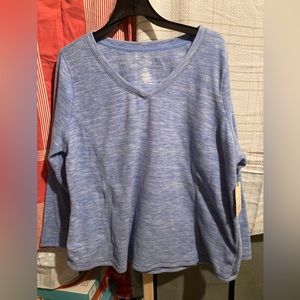 Blue Fleece / Sweater New With Tags 1 X Woman Women St John’s Bay